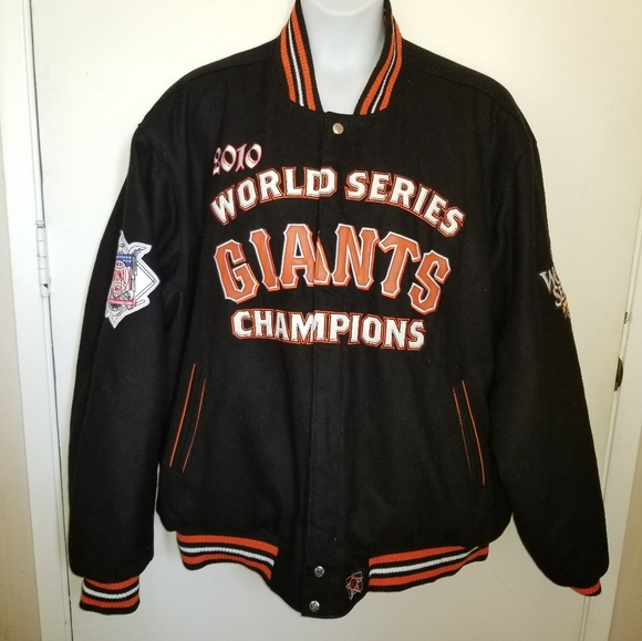 SF Giants Wool Reversible MLB Jacket - 4X / XXXXL - Picture 3 of 8